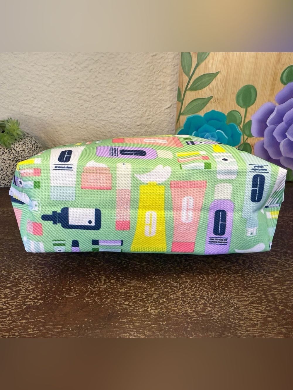 Clinique x Kate Spade NY - Cosmetic Case / Makeup Bag NWOT - Picture 5 of 15